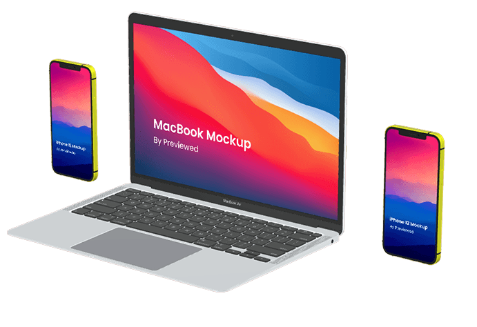 E-commerce mockup